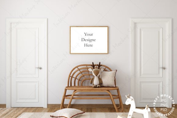 Download Frame Mockup Kids - 251 - Mockup kids Collection