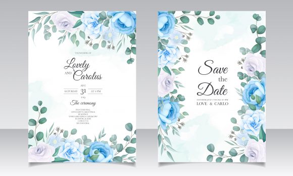 Download Vintage Wedding Invitation Floral Design - Wedding invitation floral design Collection