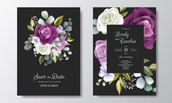 Download Wedding Invitation Floral Design - Premium Resources