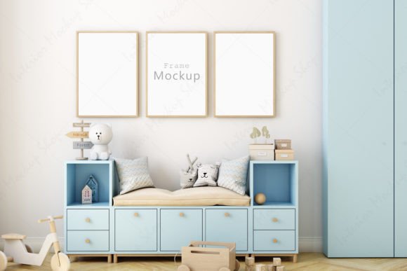 Download Frame Mockup Kids Room - Mockup kids Collection