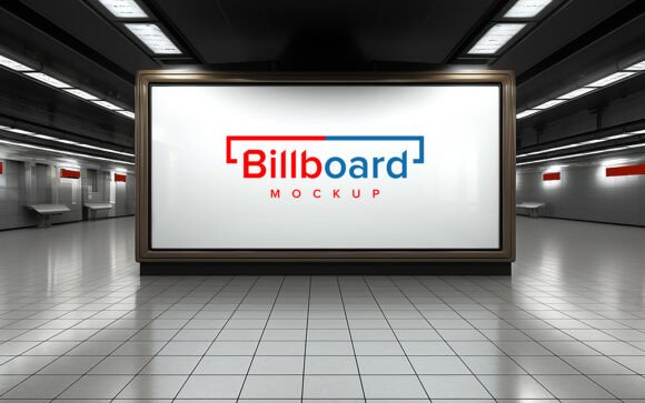 Download Mock Up Blank Billboard with Copy Space - Blank Collection