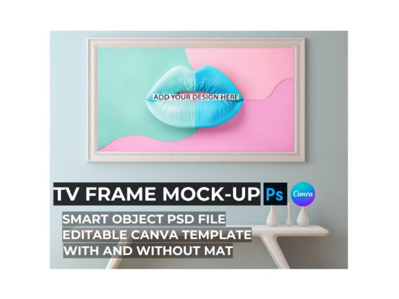 Download Frame TV Art Mockup | Modern Interior - Modern interior Collection